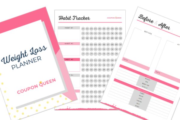 FREE Printable Weight Loss Planner (21 Pages)