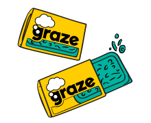 two individual graze punnets illustration